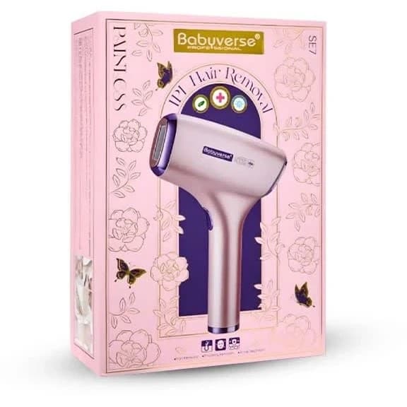 دستگاه لیزر خانگی 1 میلیون شات Babuyverse Professional SE7 (مدل Princess)