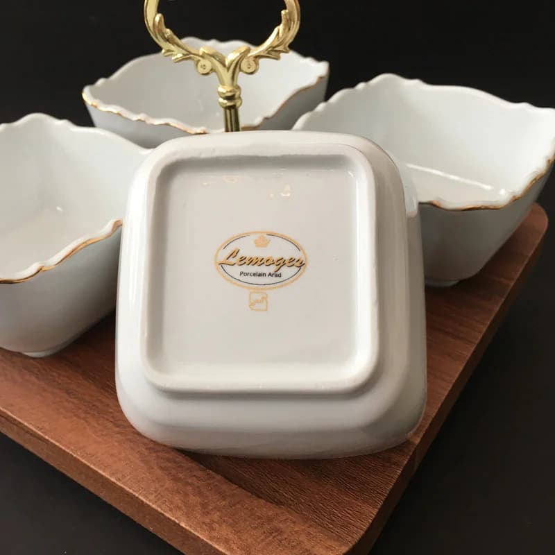 اردو خوری مربع موج چهارخانه دسته دار — تصویر ۷