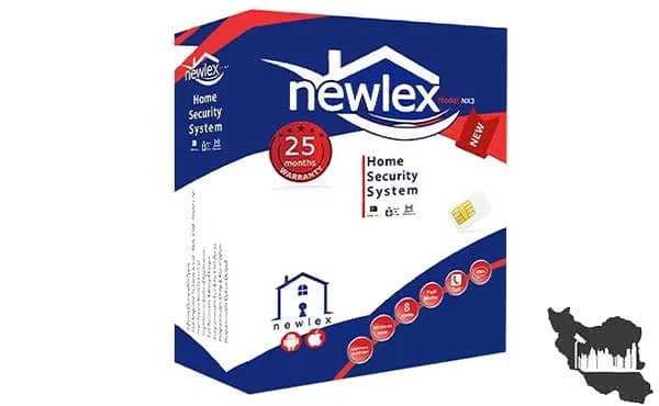 دزدگیر اماکن نیولکس Newlex سیم کارتی + خط تلفن ثابت