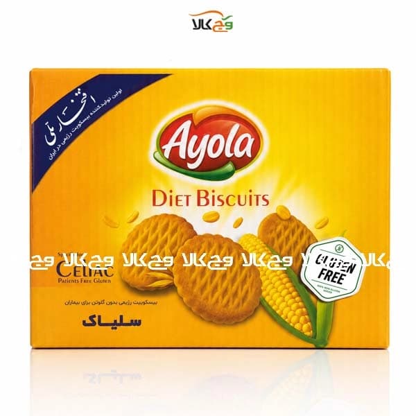 بیسکویت رژیمی فاقد گلوتن برای افراد سلیاک آی سودا (آیولا) — تصویر ۳