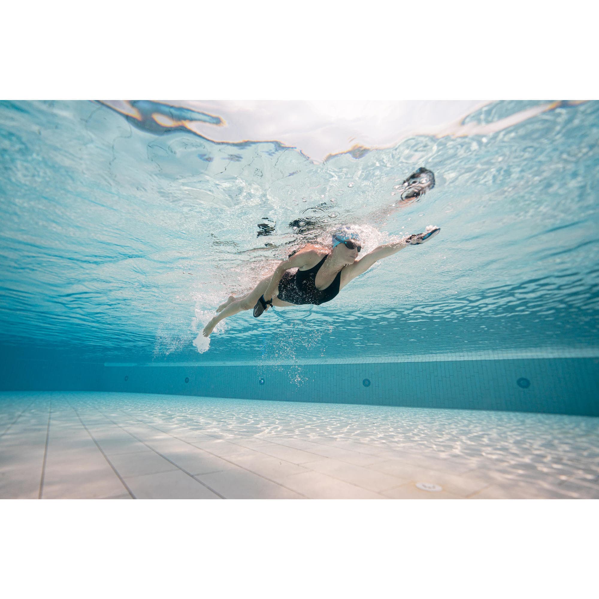 عینک شنا نابایجی – دکتلون – بزرگسال Nabaiji Swimming goggles – Size L – Soft — تصویر ۴
