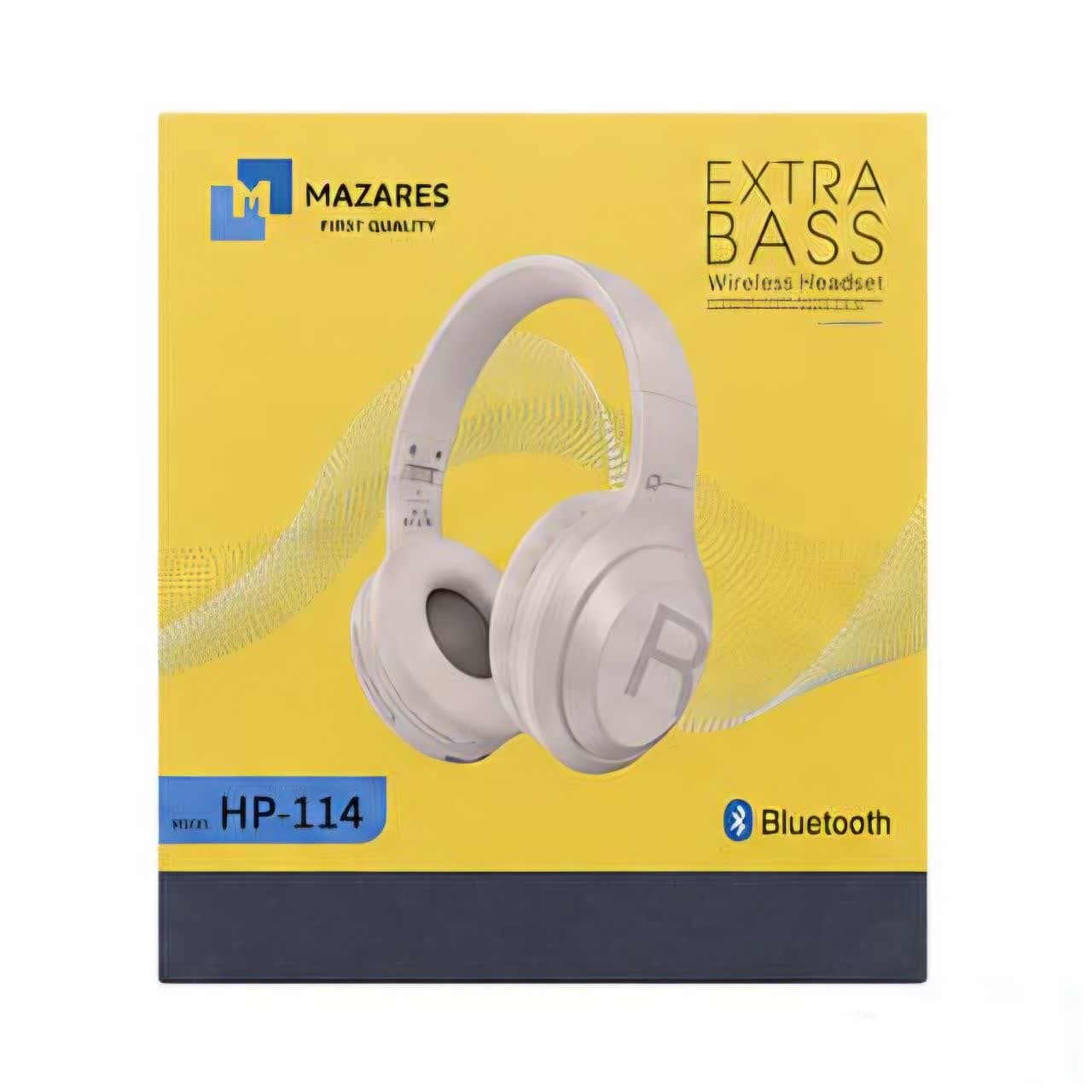 هدفون بلوتوثی مازارس مدل HP-114 — تصویر ۵