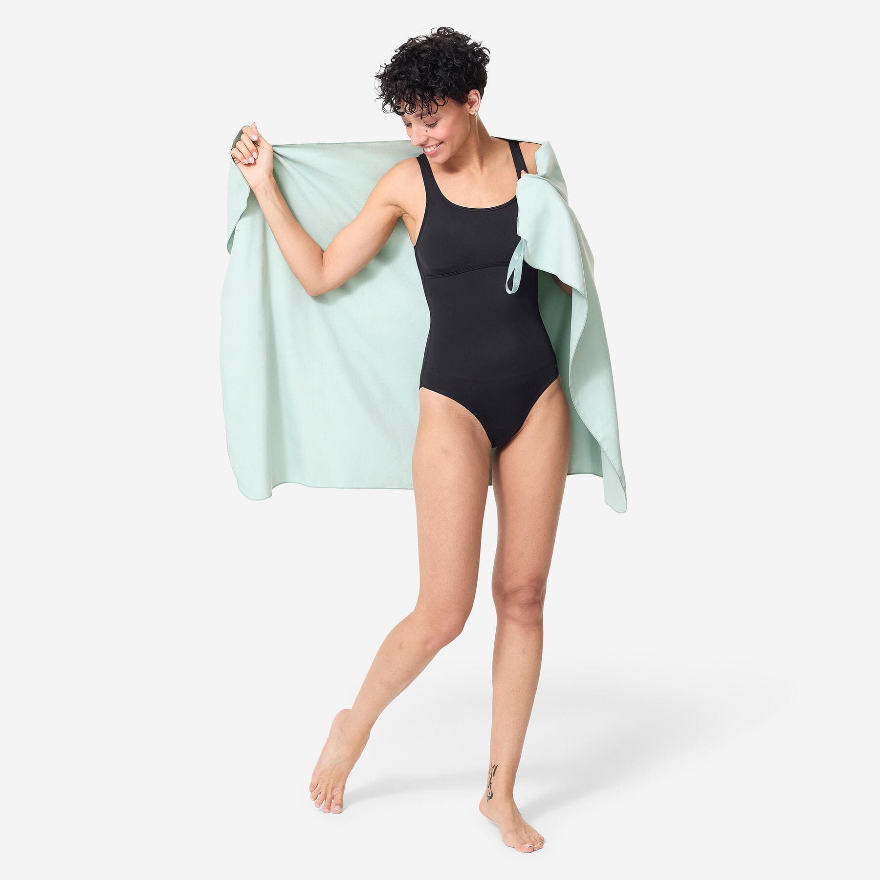حوله نابایجی مایکروفایبر دکتلون – در 9 رنگ Nabaiji Microfibre Towel – Size L – 80 x 130 cm — تصویر ۴