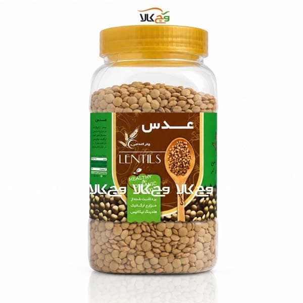 عدس ارگانیک چترگندمی – 700 گرمی