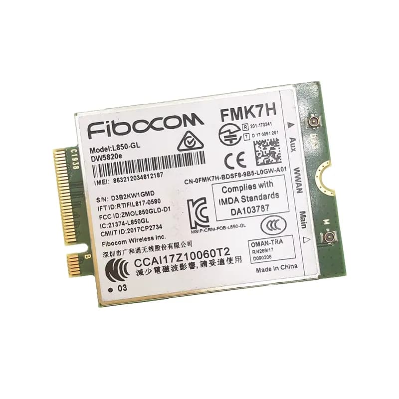 ماژول سیم کارت لپ تاپ Fibocom L850-GL 284DC — تصویر ۴