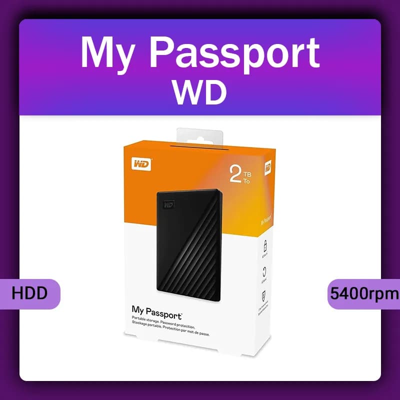 هارد اکسترنال وسترن دیجیتال مدل My Passport — تصویر ۵