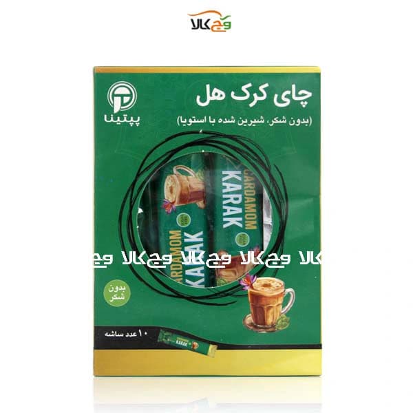 چای کرک هل ساشه‌ای بدون شکر و غیرلبنی پپتینا – 10عددی