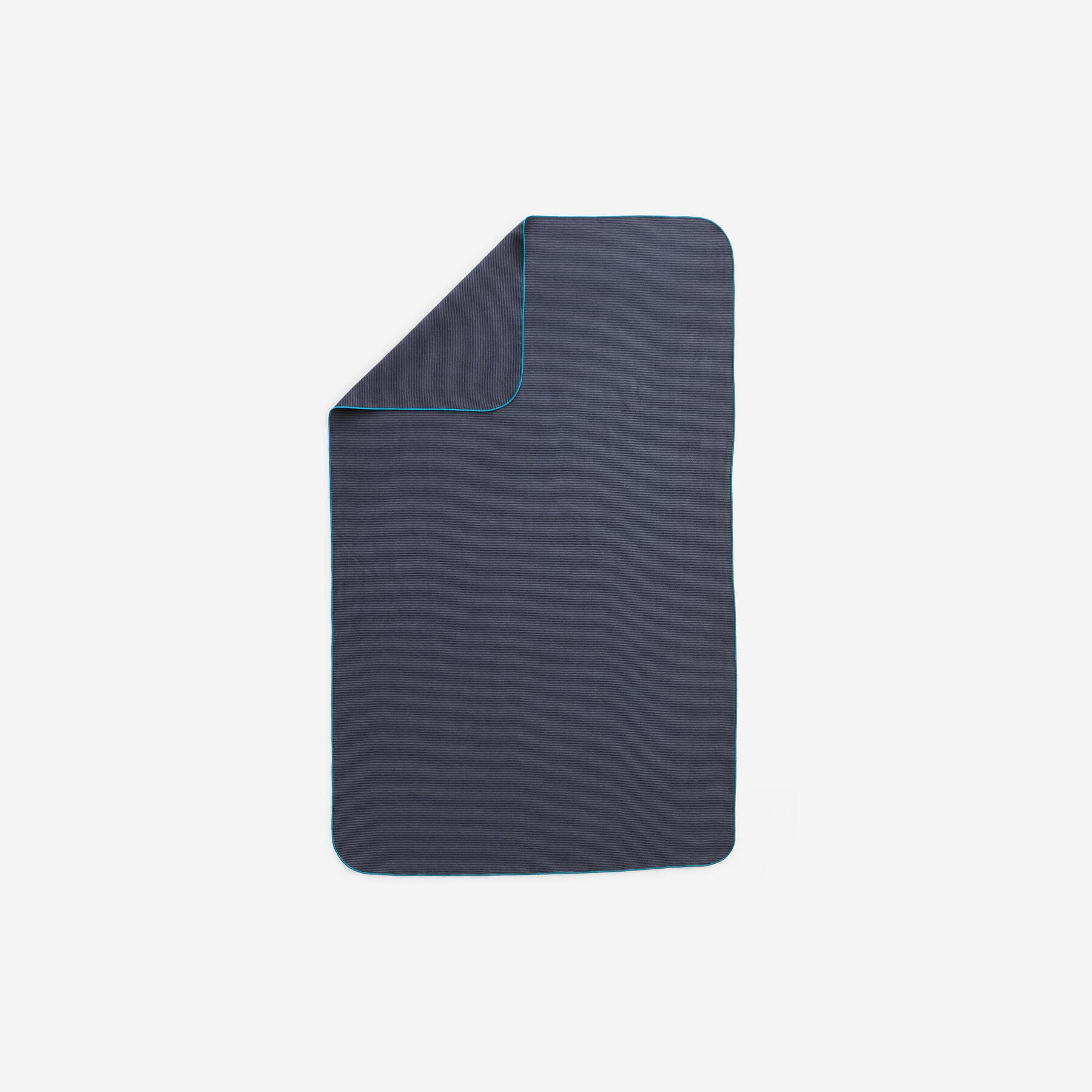حوله نابایجی مایکروفایبر دکتلون Nabaiji Corded Microfiber Towel – L – Striped – 80 x 130 cm — تصویر ۶