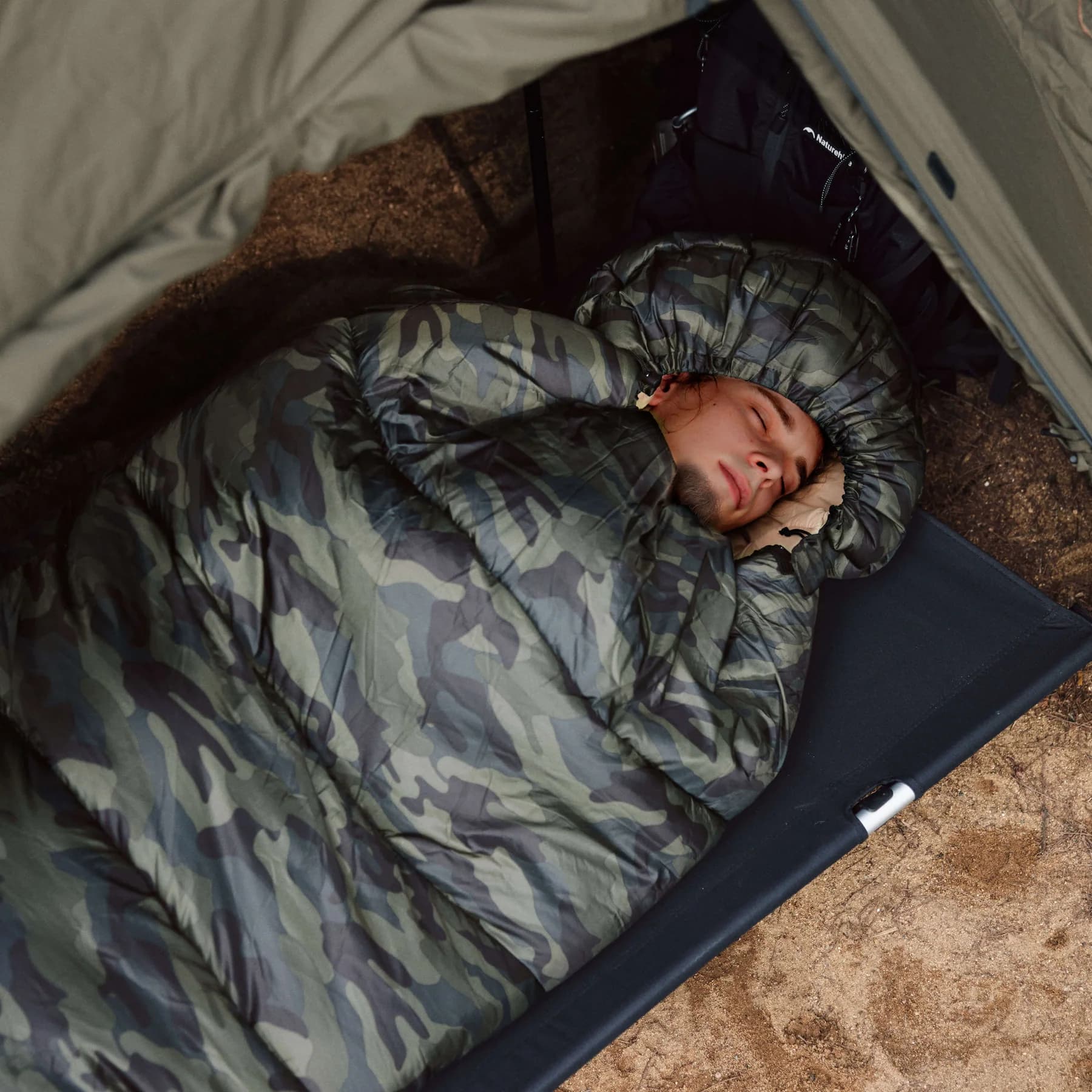 کیسه خواب نیچرهایک – ام 320 – Naturehike M320 Camouflage Sleeping Bag – CNK2350WS023 — تصویر ۴