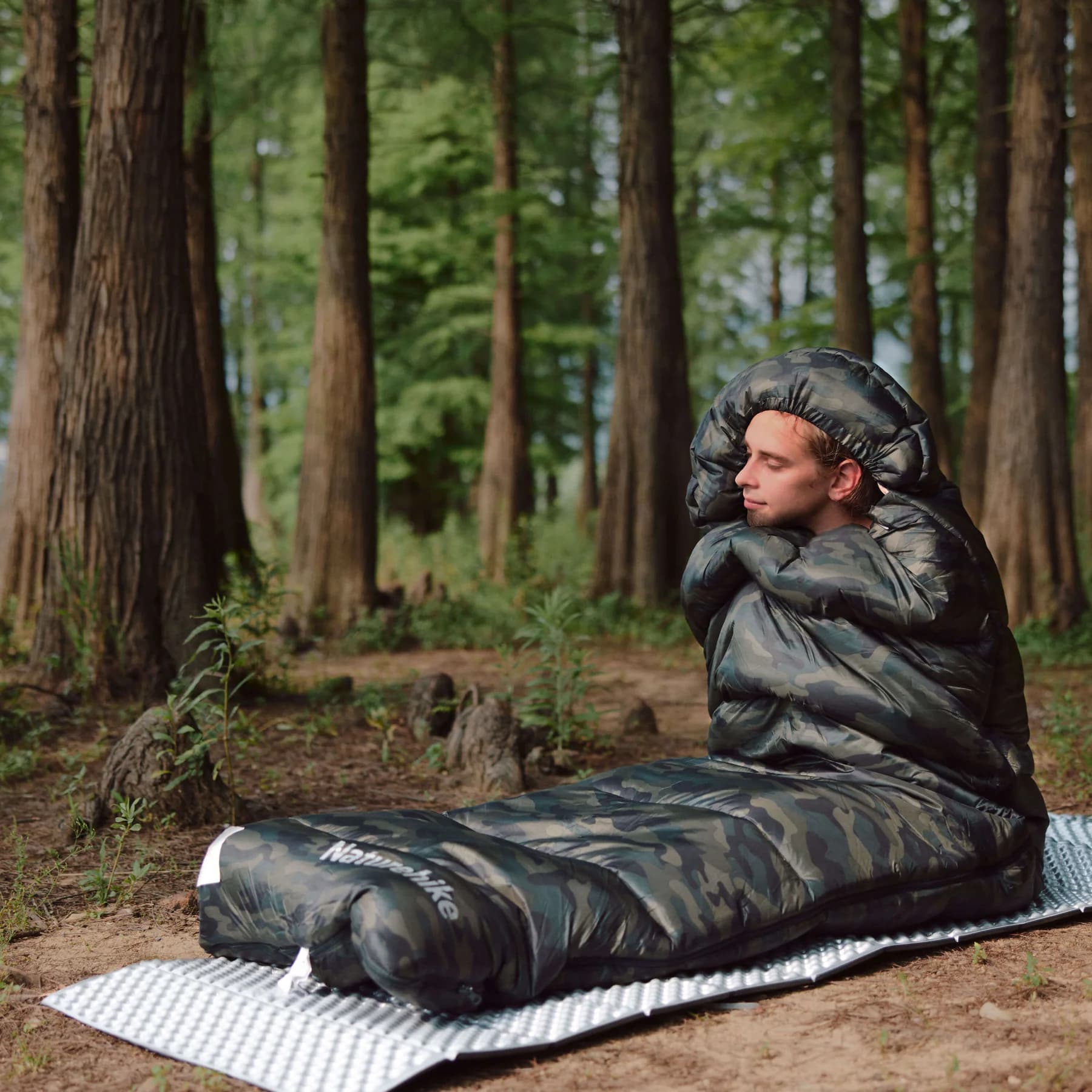 کیسه خواب نیچرهایک – ام 320 – Naturehike M320 Camouflage Sleeping Bag – CNK2350WS023 — تصویر ۶