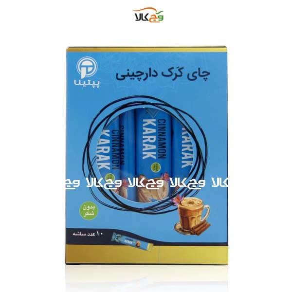 چای کرک دارچین ساشه‌ای بدون شکر غیر لبنی پپتینا – 10عددی — تصویر ۲