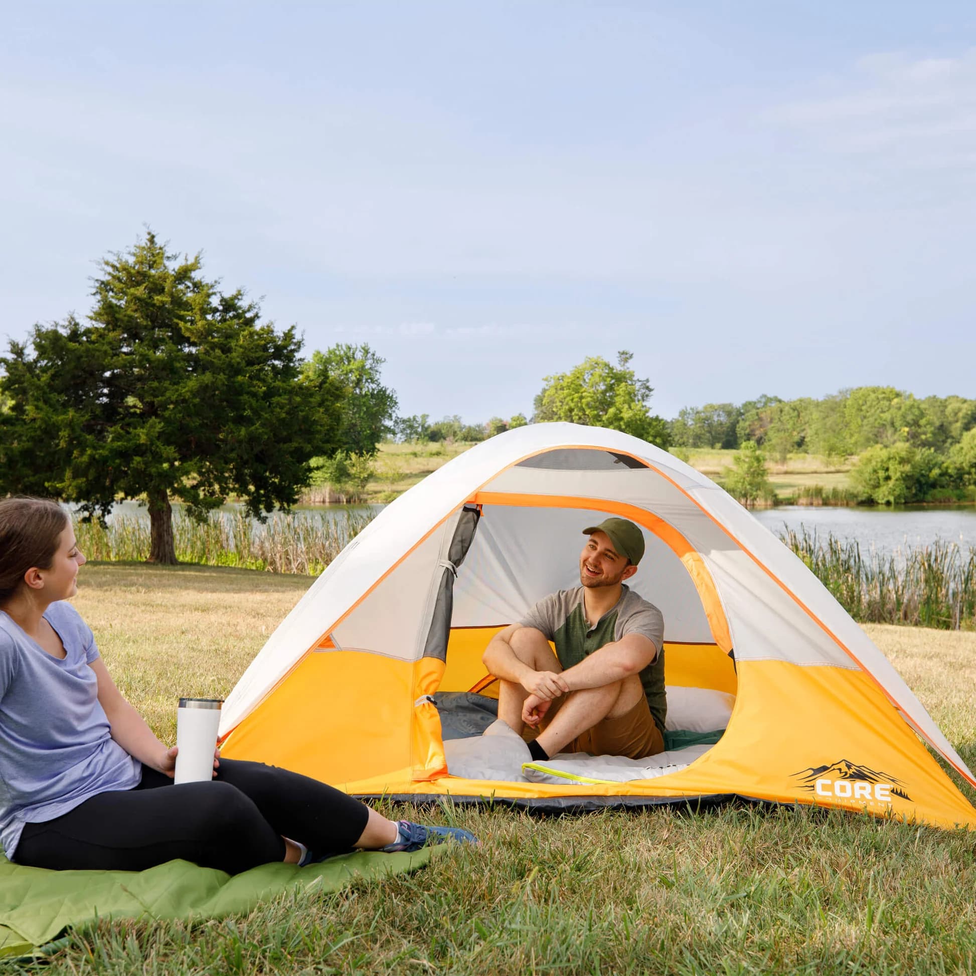 چادر کر – 3 نفره کمپینگ Core 3 Person Dome Tent — تصویر ۱۱