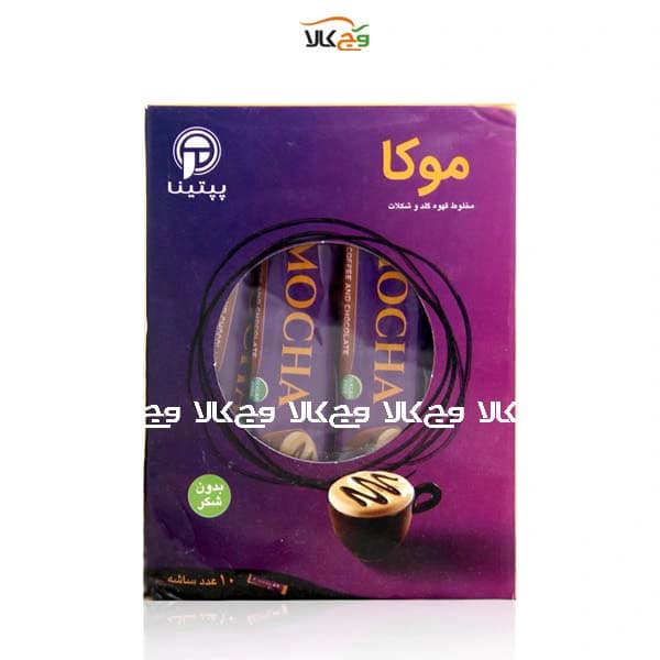 موکا ساشه‌ای بدون شکر غیر لبنی پپتینا – 10عددی