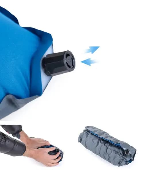 بالشت بادی نیچرهایک اتوماتیک اسفنجی Naturehike Sponge automatic inflating pillow – NH17A001-L — تصویر ۸