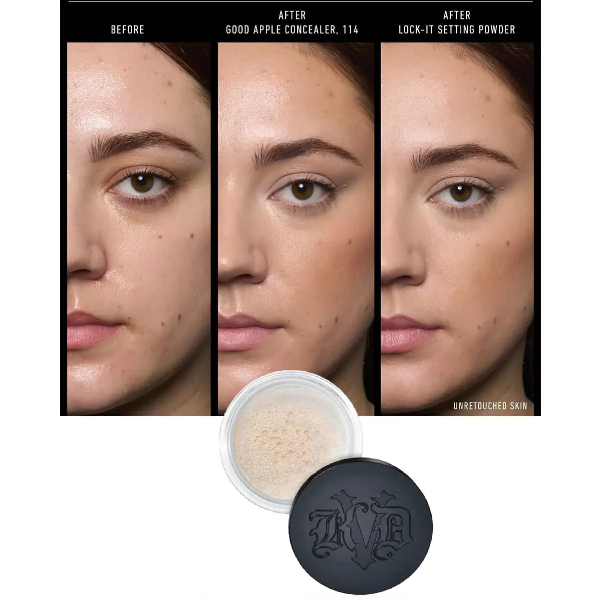 پودر فیکس لاک ایت کی وی دی بیوتی | KVD Beauty Lock-It Setting Powder — تصویر ۶