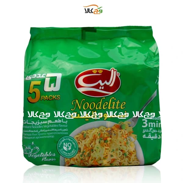 نودالیت سبزیجات الیت – پک 5 عددی — تصویر ۲