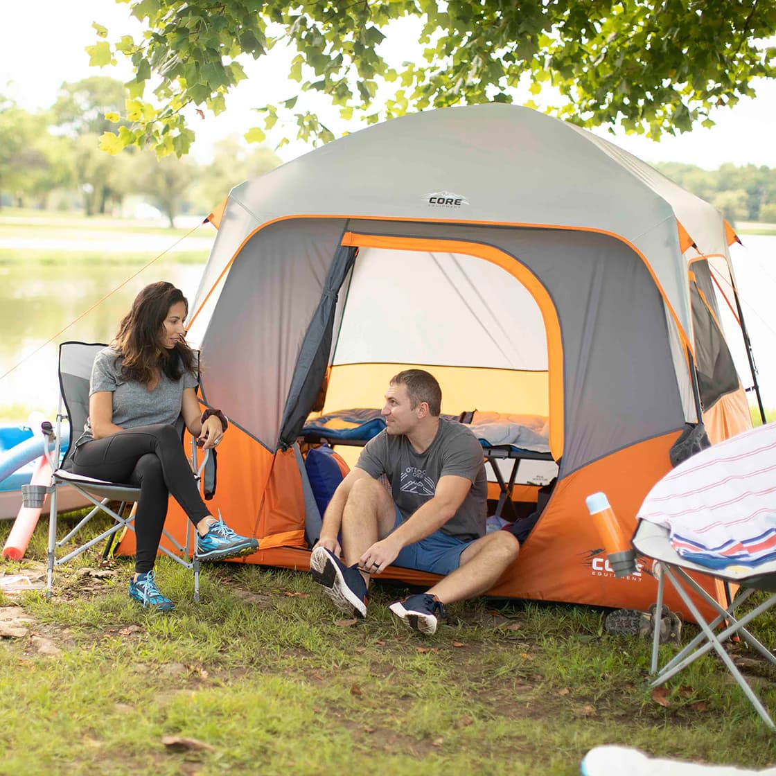چادر کر – 4 نفره کمپینگ Core 4 Person Straight Wall Cabin Tent — تصویر ۲