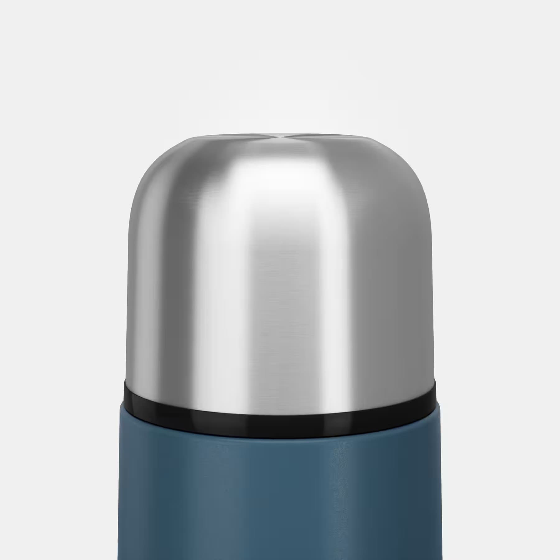 فلاسک کچوا استیل 0.7 لیتر Quechua Outdoor Stainless Steel Thermos – 0.7 L – Blue — تصویر ۵