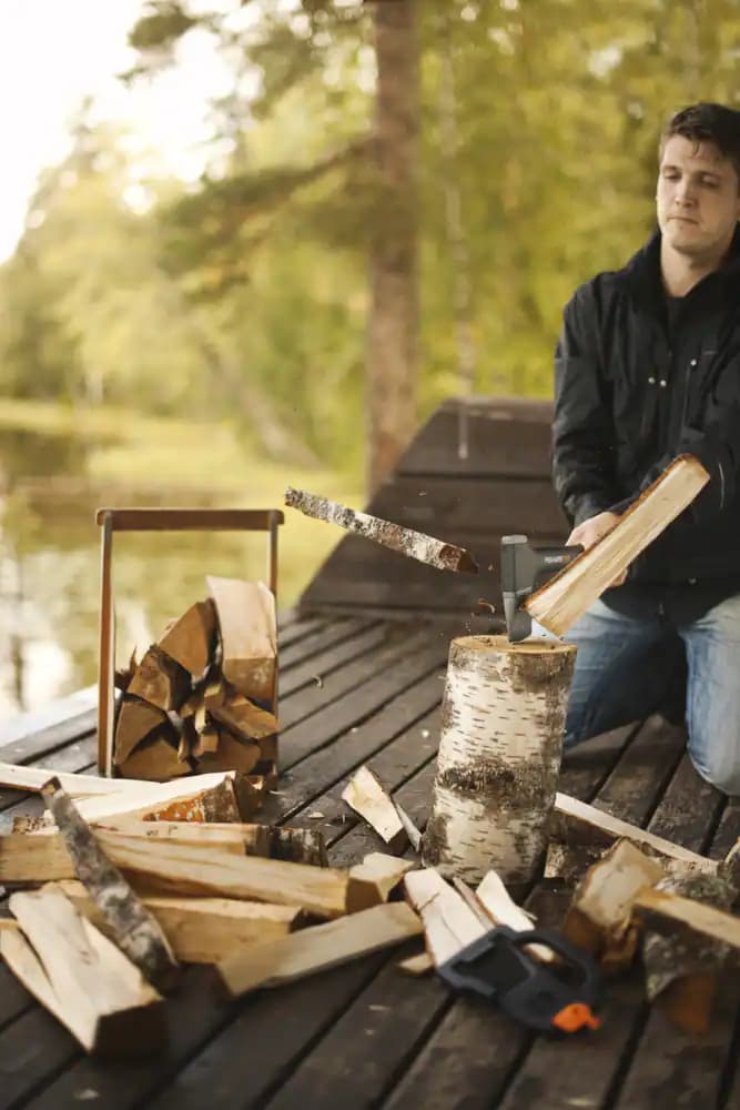 تبر فیسکارس Fiskars X11 Splitting Axe — تصویر ۲