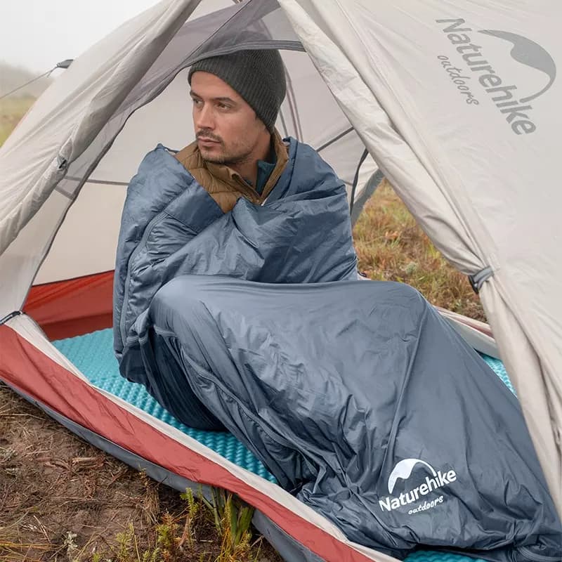 کیسه خواب نیچرهایک Naturehike LW180 XL – NH21MSD09 – Green — تصویر ۷