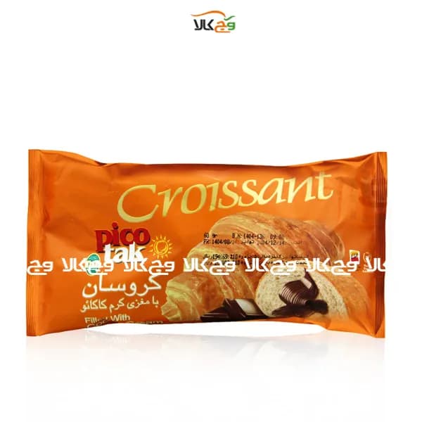 کروسان ساده با مغز کرم کاکائو پیکو تک – 45 گرمی