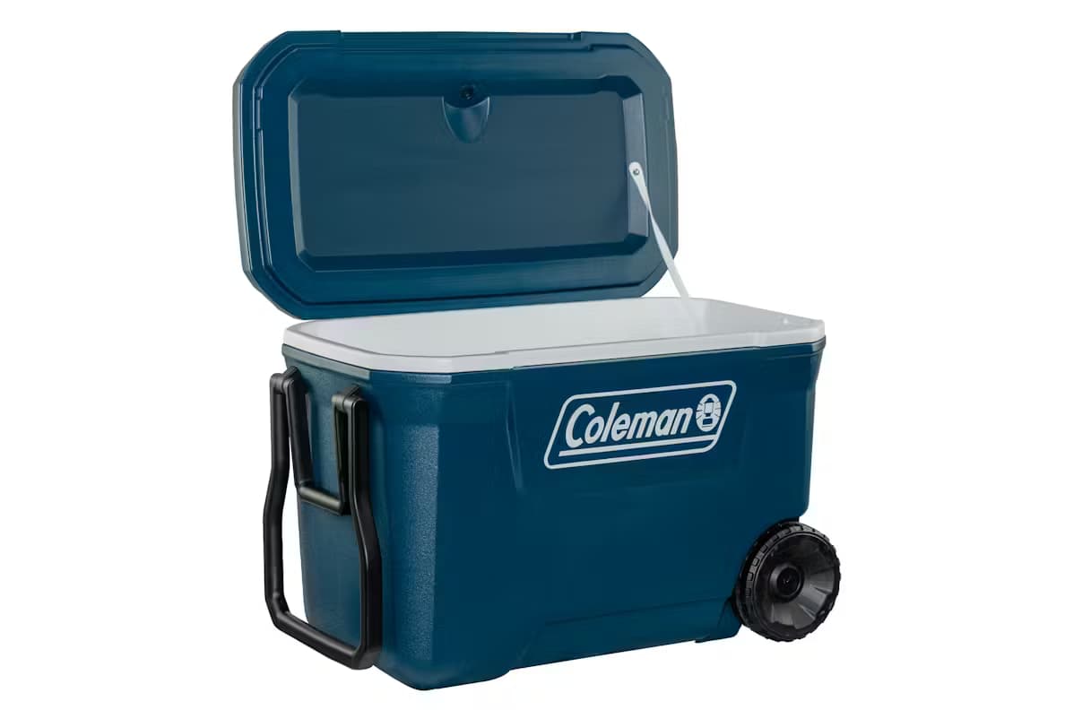 کولباکس کلمن – یخدان چرخدار اکستریم 58 لیتری Coleman® 62QT Xtreme Wheeled Cooler Box — تصویر ۵