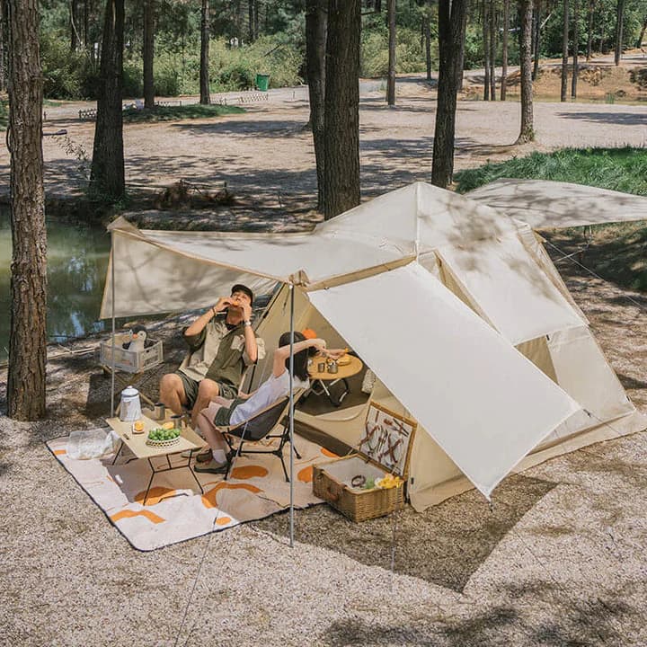 چادر اتومات نیچرهایک انگو – دو پوش چهار فصل – 4 نفره کمپینگ Naturehike Ango 4 Person Pop Up Tent – NH21ZP010 — تصویر ۲