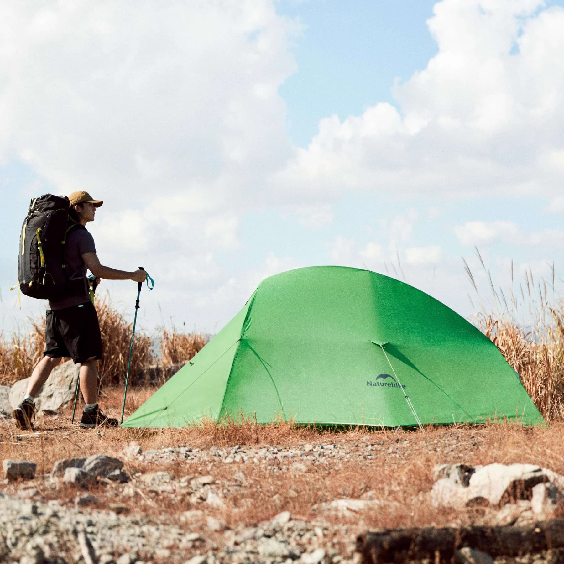 چادر کوهنوردی نیچرهایک – 2 نفره فوق سبک Naturehike Cloud Up Base Tent – CNK2450WS032 — تصویر ۱۱