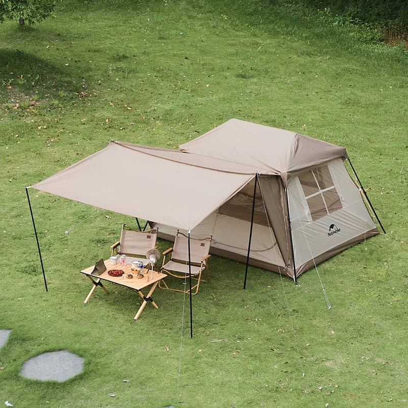 چادر نیچرهایک اتومات – 4 نفره کمپینگ Naturehike Village 5.0 4-Person Instant Tent — تصویر ۱۱