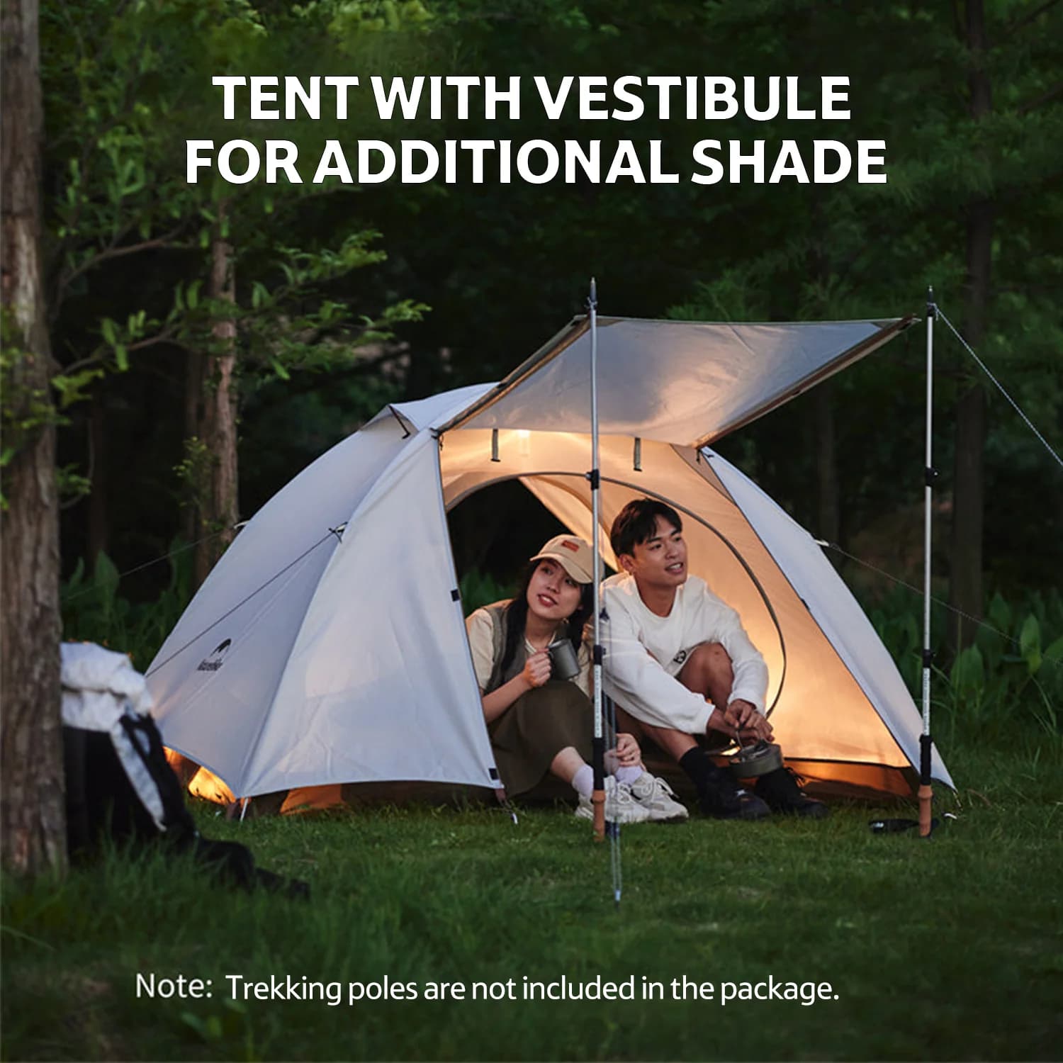 چادر نیچرهایک – 3 نفره کمپینگ Naturehike Cloud River 3 Person Camping Tent – CNK2300ZP024 — تصویر ۵