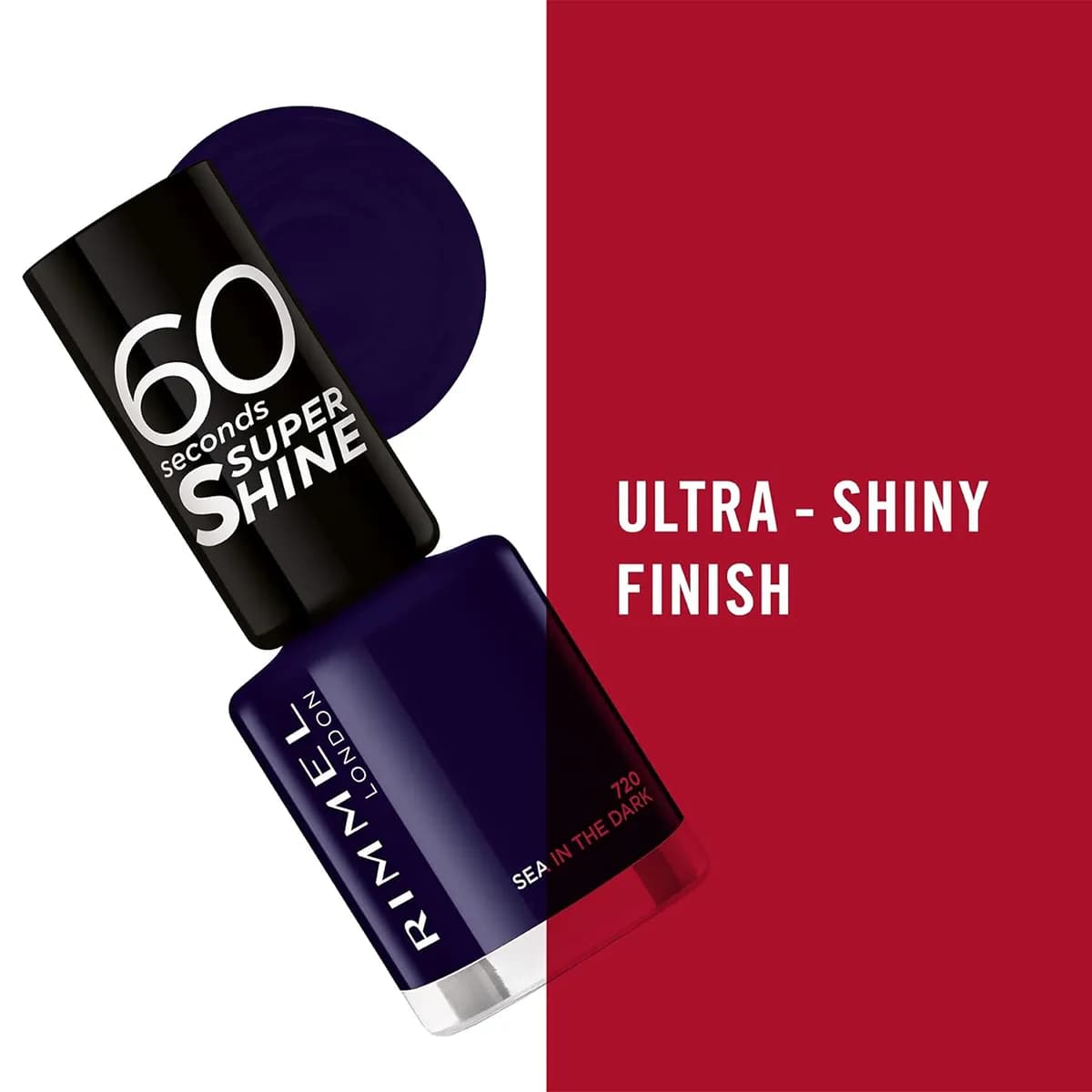لاک ناخن ریمل لاندن سوپر شاین 60 ثانیه | Rimmel London 60 seconds super shine — تصویر ۹
