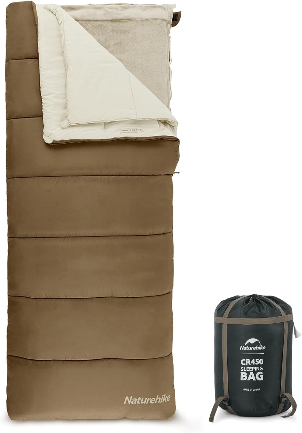 کیسه خواب نیچرهایک – چهار فصل – کامفورت 0 درجه متغیر Naturehike Envelope Sleeping Bag CR450 – 4 Season – CNH22SD011 — تصویر ۱۱