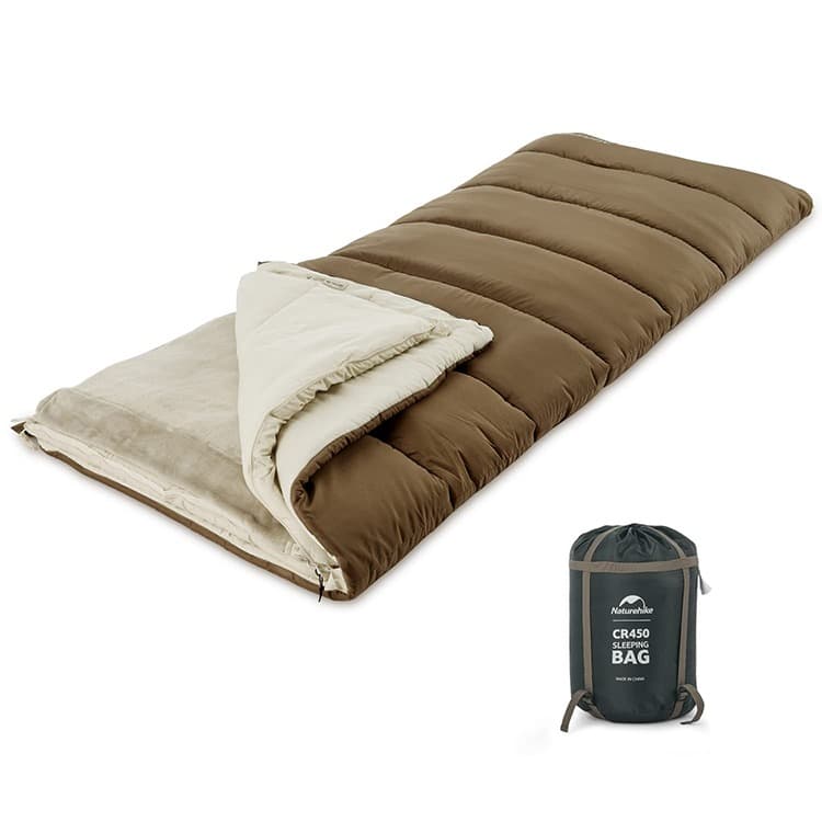 کیسه خواب نیچرهایک – چهار فصل – کامفورت 0 درجه متغیر Naturehike Envelope Sleeping Bag CR450 – 4 Season – CNH22SD011 — تصویر ۹