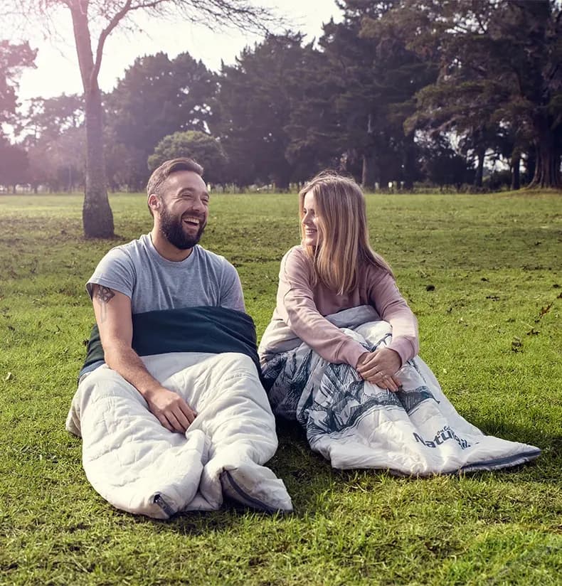 کیسه خواب نیچرهایک دو نفره – بالشت دار Naturehike Double Polar Sleeping Bag – Pattern – Free Pillow – NH21MSD06 — تصویر ۲