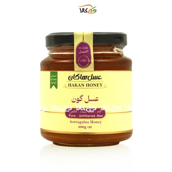 عسل گون خالص هاکان – 400 گرمی — تصویر ۲