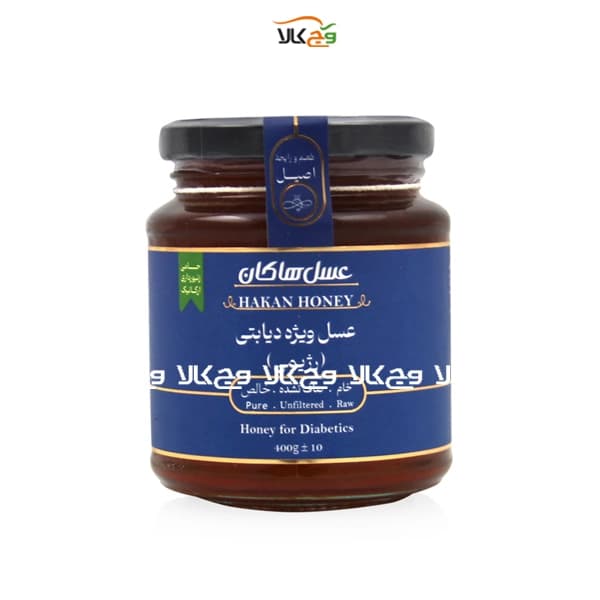 عسل دیابتی رژیمی خالص هاکان – 400 گرمی — تصویر ۲