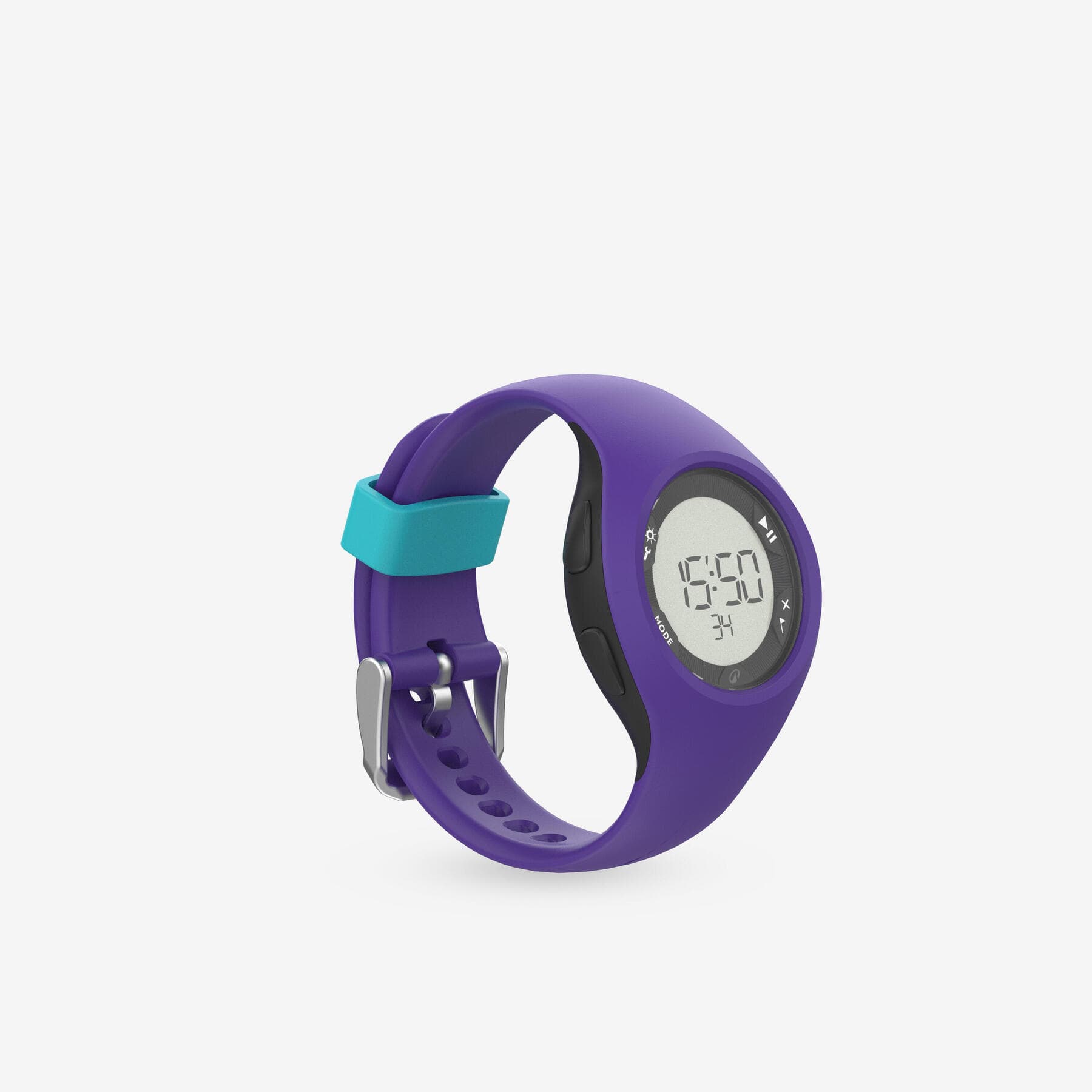 ساعت ورزشی دکتلون Decathlon Stopwatch W200 S – Purple — تصویر ۱۰