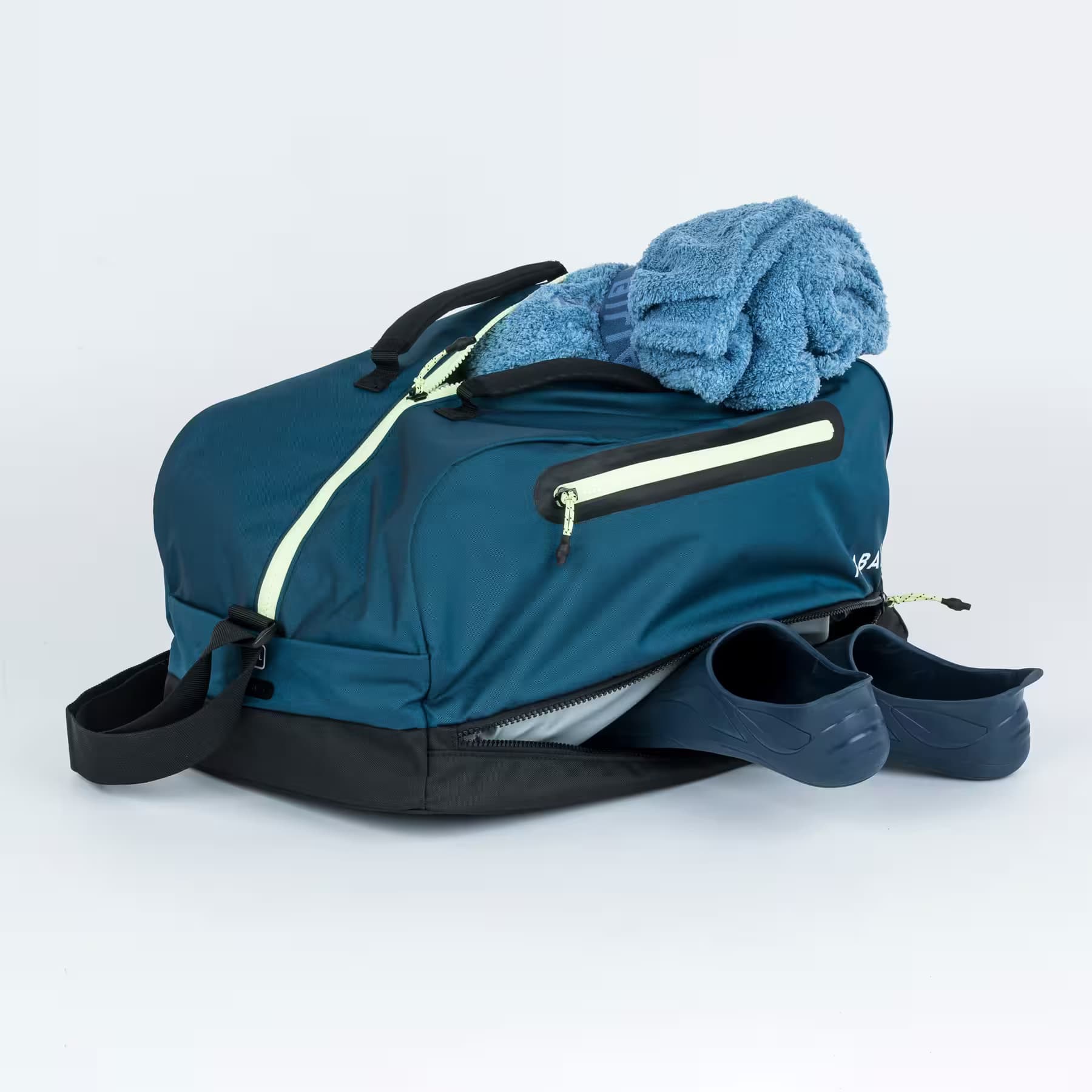 ساک استخر نابایجی 27 لیتری – دکتلون Nabaiji Swim Bag – 27 L – Blue/Black — تصویر ۴
