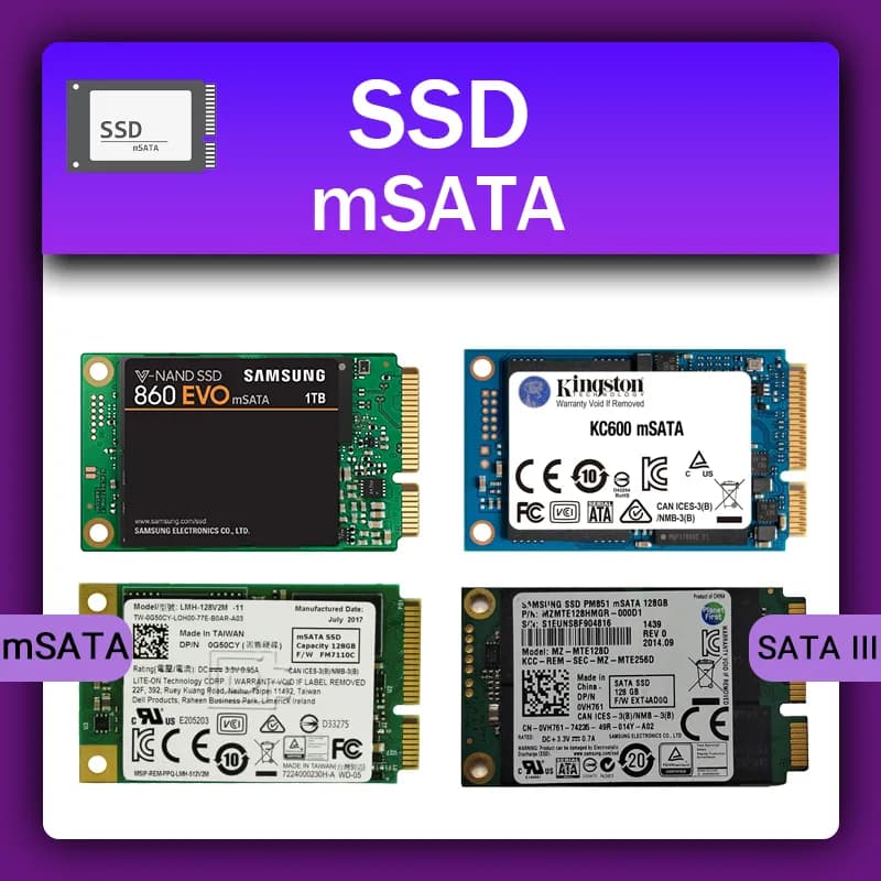 هارد SSD mSATA لپ تاپ — تصویر ۲