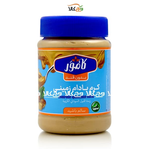 کرم بادام زمینی بدون قند دیابتی رژیمی کامور – 370 گرمی