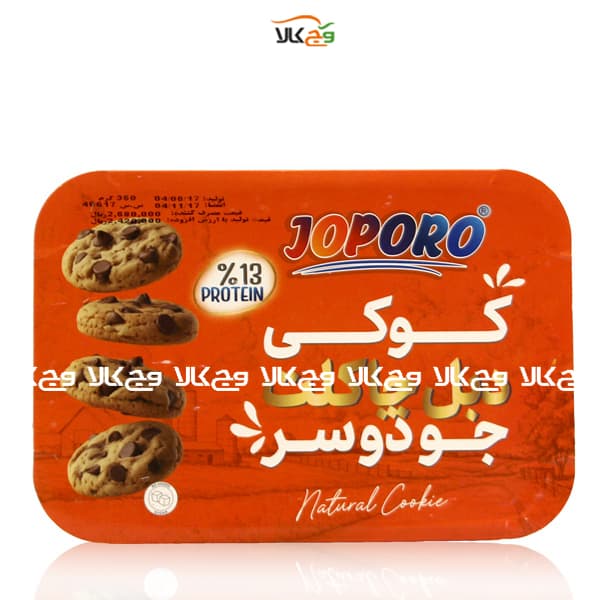 کوکی جودوسر دبل چاکلت بدون شکر جوپرو – 350 گرمی — تصویر ۲