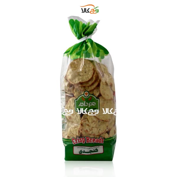 نان چیپسی کنجدی هم دانه – 230 گرمی — تصویر ۲