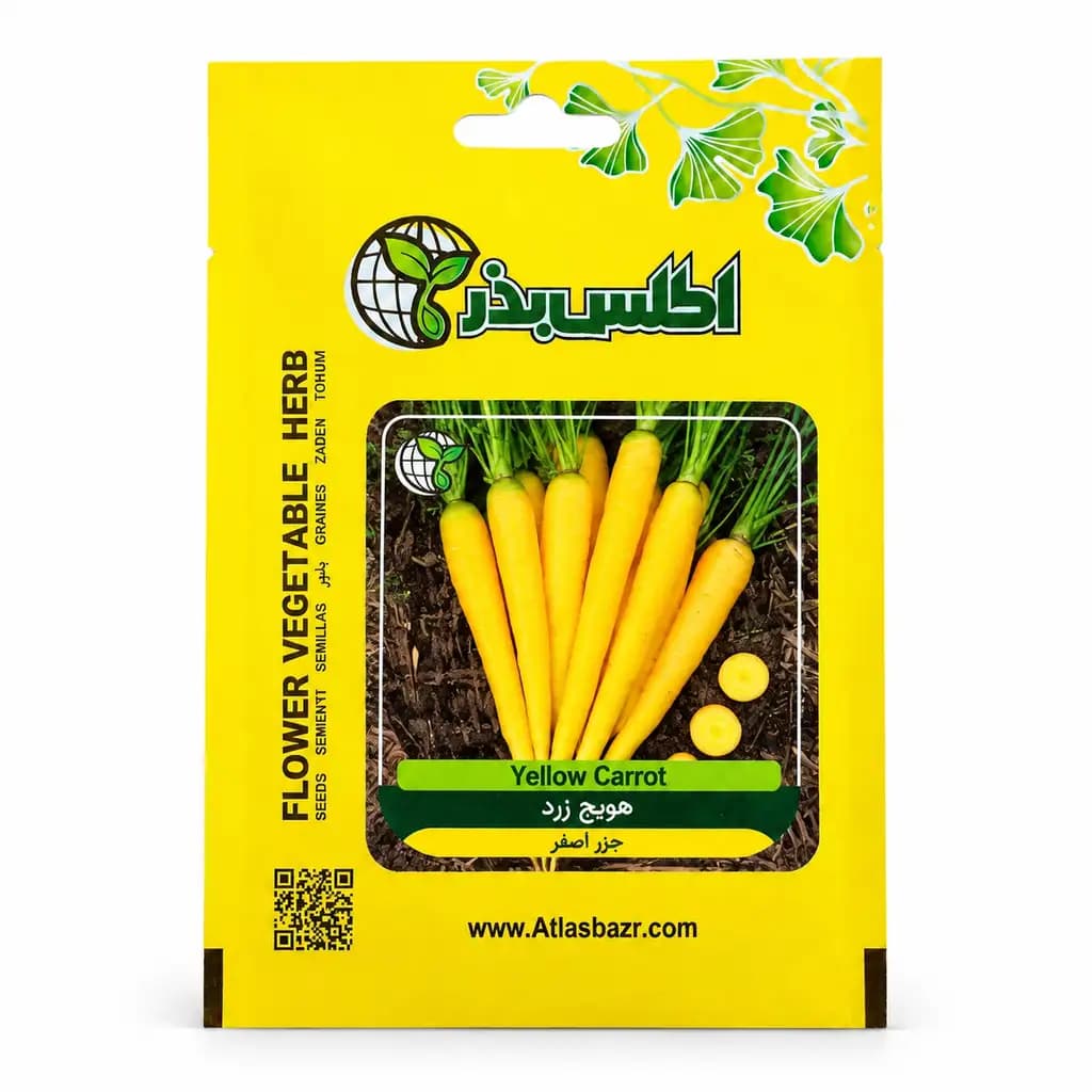 بذر هویج زرد (زردک) خاص و جذاب