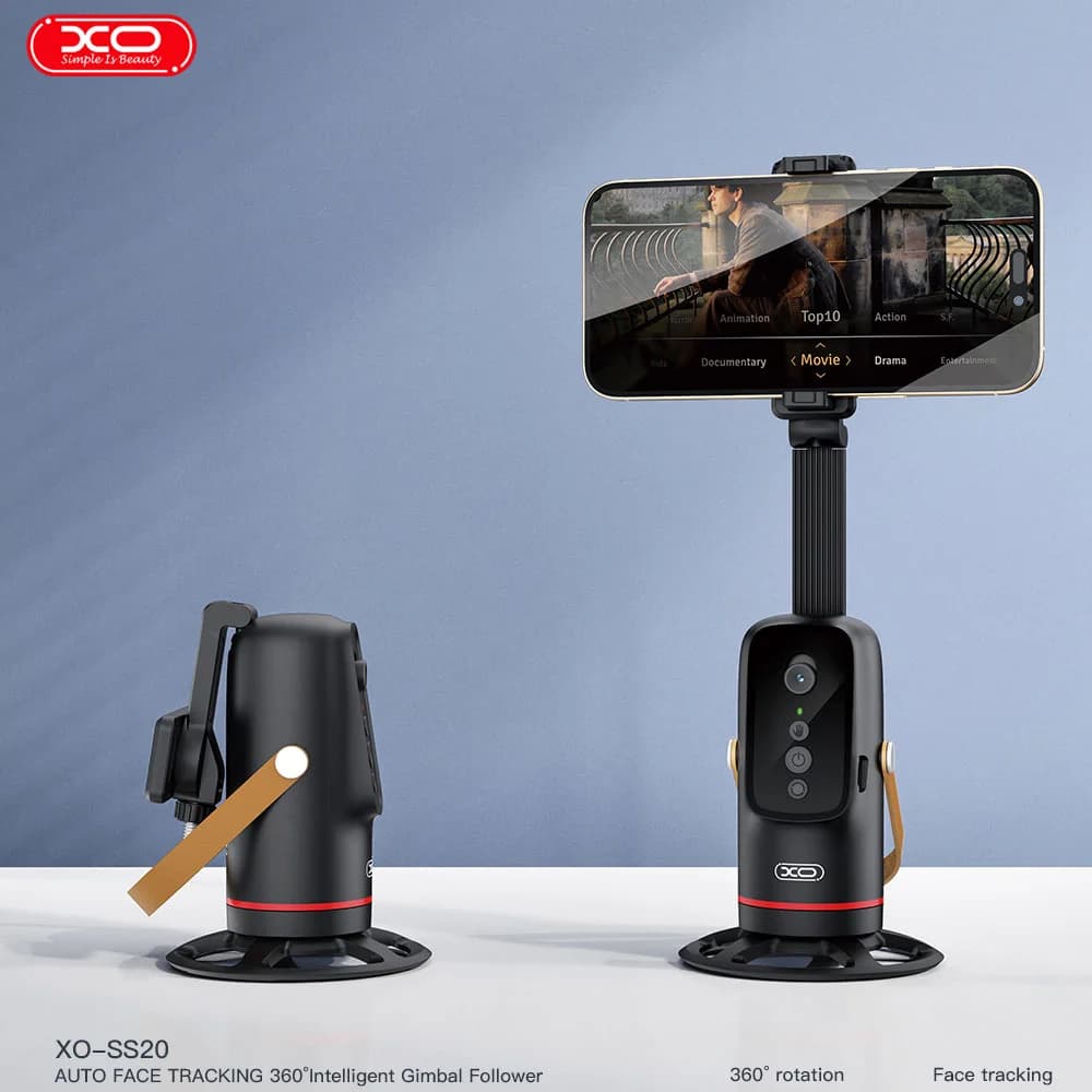 گیمبال با ردیابی چهره هوشمند ایکساو مدل XO SS20 — تصویر ۵
