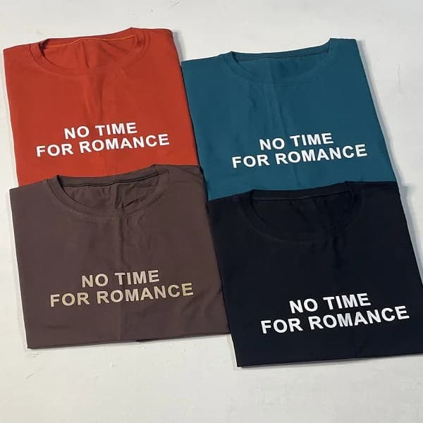 تیشرت باکسی مدل ROMANCE — تصویر ۳