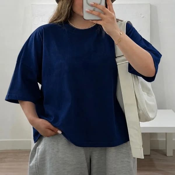 تیشرت باکسی مدل BASIC — تصویر ۱۰
