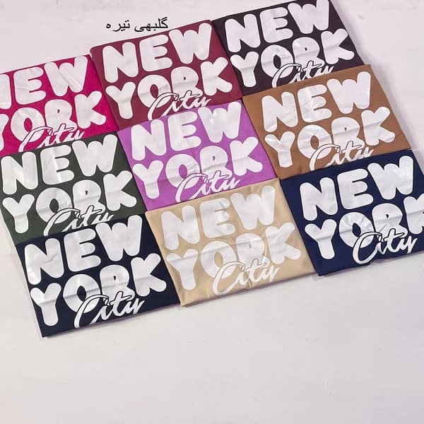 تیشرت باکسی مدل NEWYORK — تصویر ۴