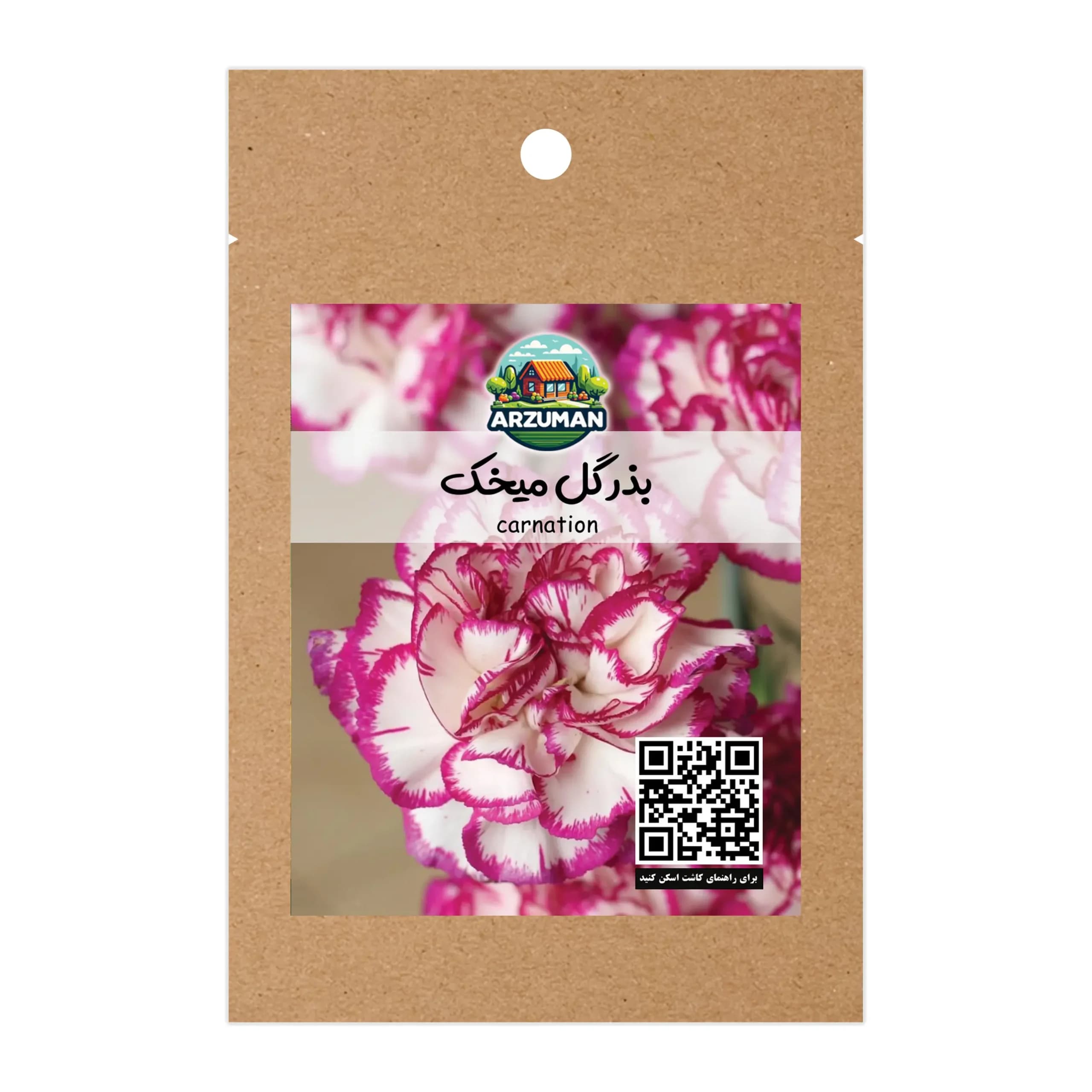 بذر گل میخک الوان و معطر آرزومان — تصویر ۳