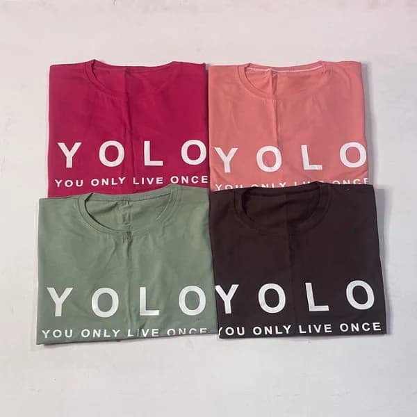 تیشرت باکسی مدل YOLO — تصویر ۷