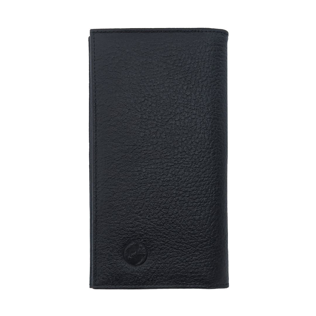 کیف پول چرم کتی مدل فلوتر رنگ مشکی کد 7515 — تصویر ۲